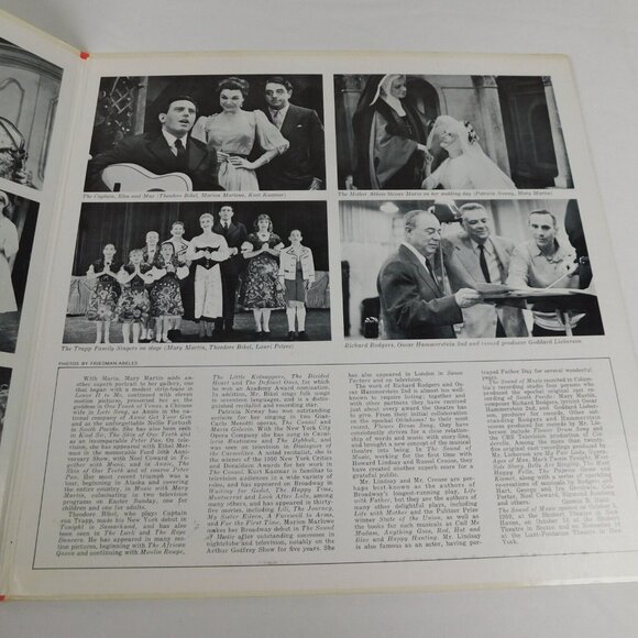 Sound of Music Original Broadway Cast Columbia Masterworks Vinyl LP Record 1959 - Picture 3 of 8